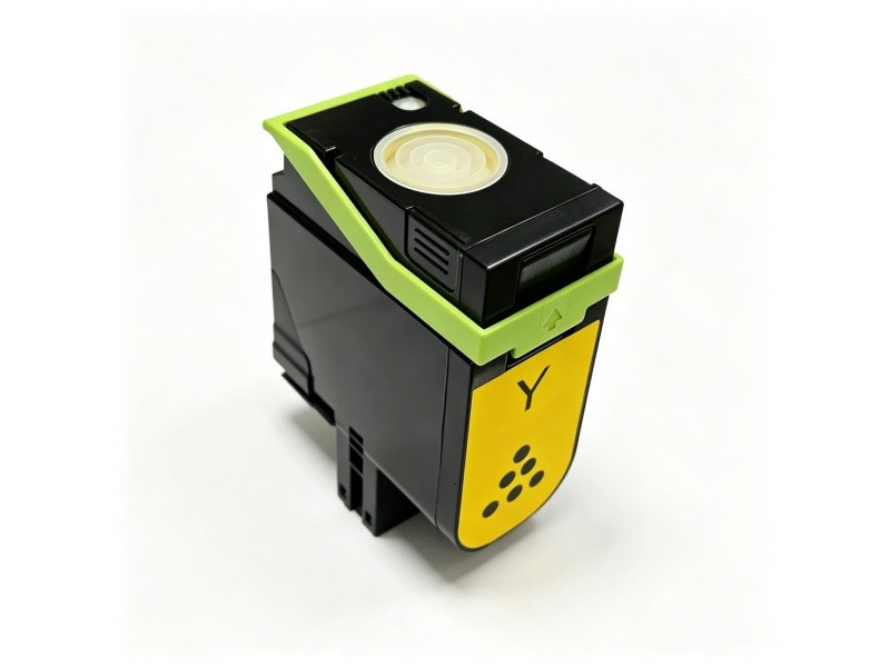 Toner compatible Lexmark 24B7551 - Jaune - 20.000 pages