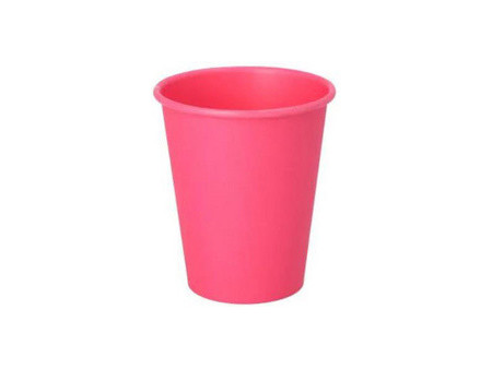 STARPAK Gobelet en carton, 0,2 l, lot de 50, jaune