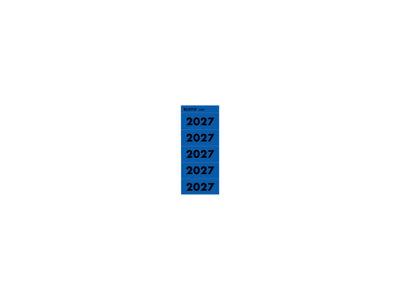 LEITZ Étiquette pour classeur 'Année 2027', bleu