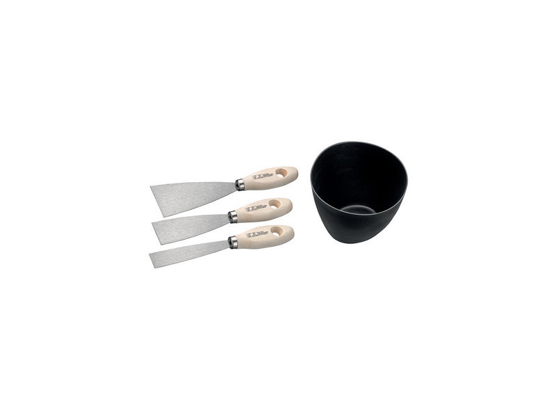 WESTEX Kit d'enduiseur, 4 pièces