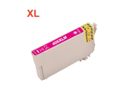 Cartouche compatible Epson 406XL C13T17H34010 - Magenta - 1.200 pages