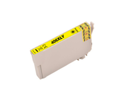 Cartouche compatible Epson 406 C13T17G44010 - Jaune - 450 pages