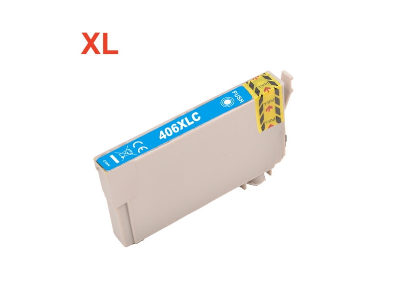 Cartouche compatible Epson 406XL C13T17H24010 - Cyan - 1.200 pages