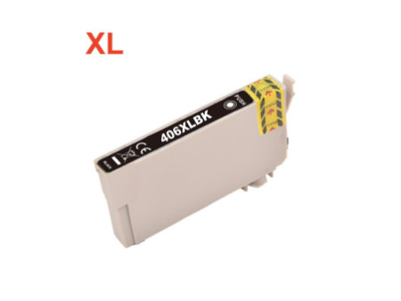 Cartouche compatible Epson 406XL C13T17H14010 - Noir - 1.200 pages