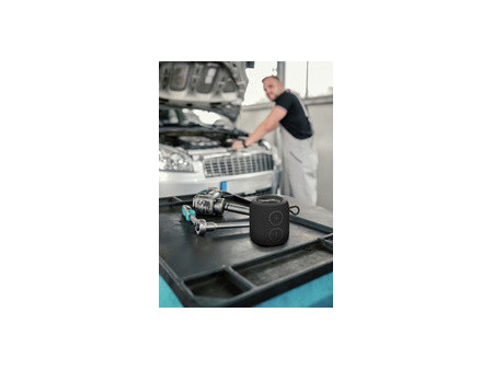 ANSMANN Mini haut-parleur bluetooth BTS, V5.4, noir