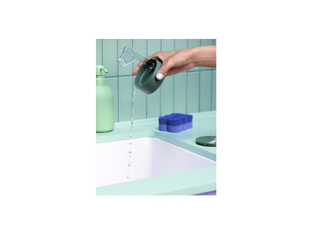 Brite by Scotch-Brite Éponge, avec support, bleu