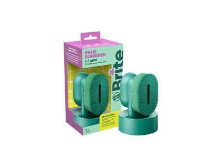 Brite by Scotch-Brite Éponge avec poignée doseuse, vert