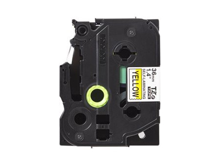 BROTHER TZeSL661 tape Black on Yellow
