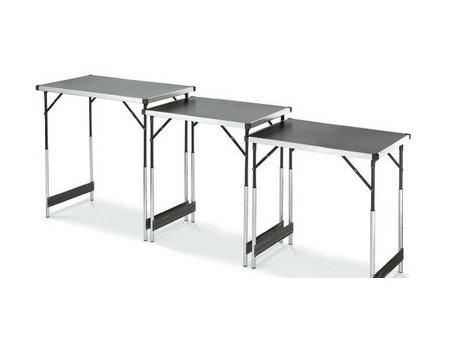 WESTEX Table multifonction, réglable en hauteur, set de 3