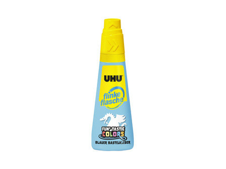 UHU Colle flinke flasche FUN'TASTIC COLORS, 104 g