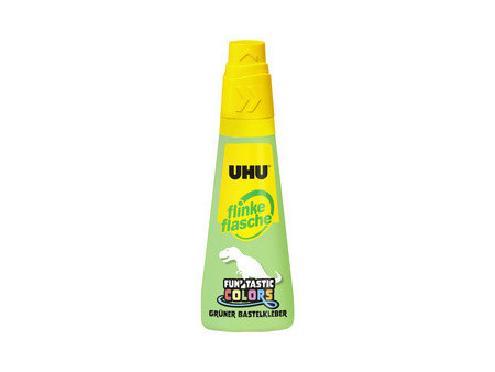 UHU Colle flinke flasche FUN'TASTIC COLORS, 104 g