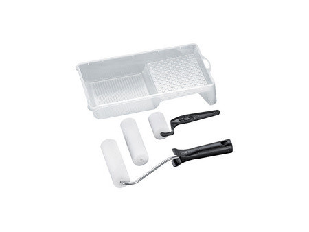 WESTEX Set de peinture avec rouleau en mousse, 6 pièces