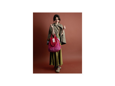 folia Filet à provisions 'Mesh tote bag', rouge