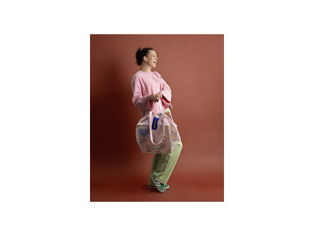 folia Filet à provisions 'Mesh tote bag', rouge