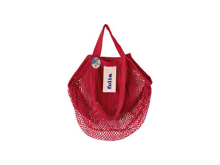 folia Filet à provisions 'Mesh tote bag', rose