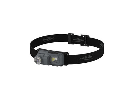 ANSMANN Lampe frontale LED HD800RS, capteur, rechargeable