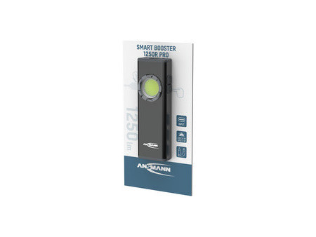 ANSMANN Lampe de travail LED Smart Booster 1250R Pro