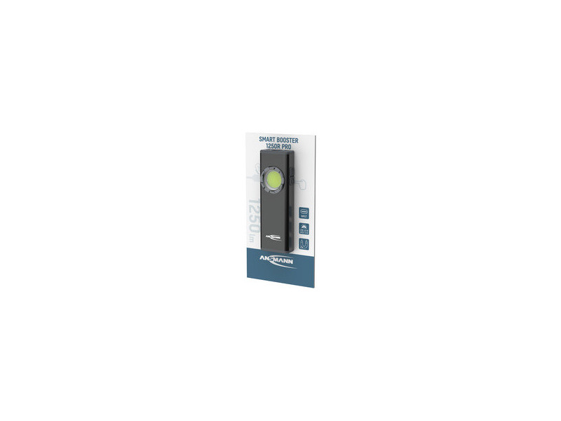 ANSMANN Lampe de travail LED Smart Booster 1250R Pro