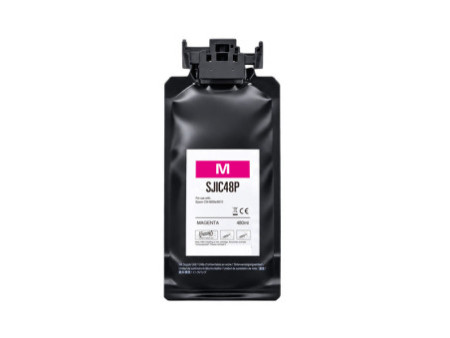 Cartouche compatible Epson SJIC48PM C13T55P340 - Magenta - 480 ml