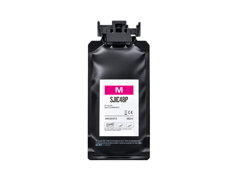 Cartouche compatible Epson SJIC48PM C13T55P340 - Magenta - 480 ml