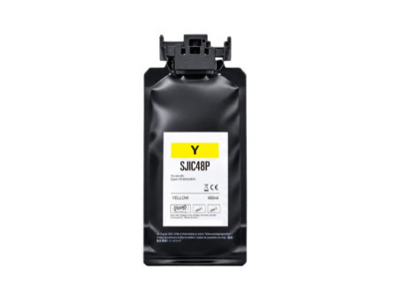 Cartouche compatible Epson SJIC48PY C13T55P440 - Jaune - 480 ml