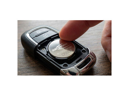 ANSMANN Pile bouton lithium CAR KEY, CR2025, blister de 1