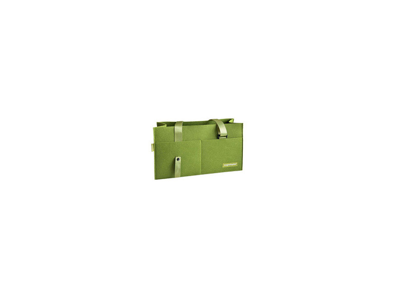 magnetoplan Sacoche en feutre Desk Sharing Bag, vert mousse