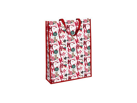 Clairefontaine Sac de courses, motif Noël 'Hohoho'