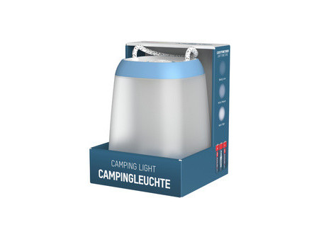 ANSMANN Lampe de camping CL210B, boîtier en plastique, bleu
