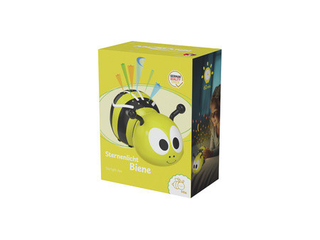 ANSMANN Veilleuse Abeille Mia, noir/jaune