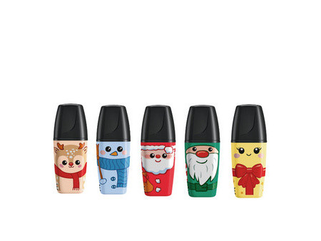 STABILO Surligneur BOSS MINI Frosty Friends, étui de 5