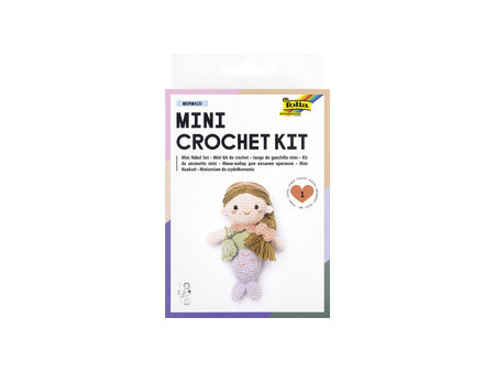 folia Mini-kit de crochet 'MERMAID', motif sirène