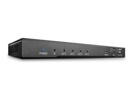 LINDY 4 Port HDMI 2.0 18G Splitter Audio