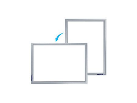 franc Cadre porte-affiche ECO, A3, argent