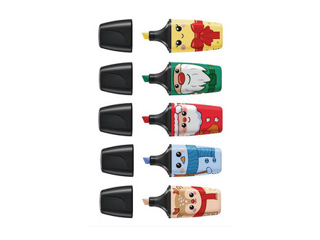 STABILO Surligneur BOSS MINI Frosty Friends, en présentoir