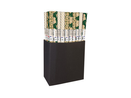 Clairefontaine Papier cadeau 'Motif floral', en présentoir