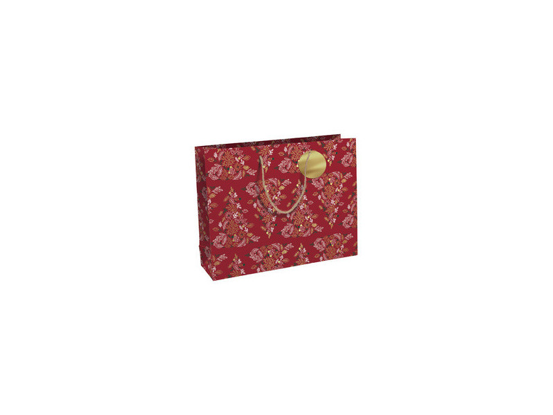 Clairefontaine Sac cadeau de Noël 'Red Forest', shopping