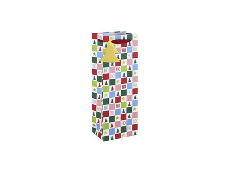 Clairefontaine Sac de Noël pour bouteille 'Hohoho'