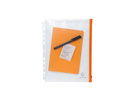 EXACOMPTA Pochette à fermeture zip, 320 x 235 mm, PP