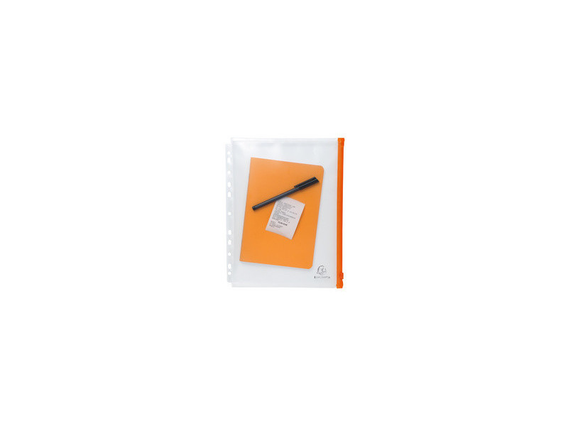 EXACOMPTA Pochette à fermeture zip, 320 x 235 mm, PP