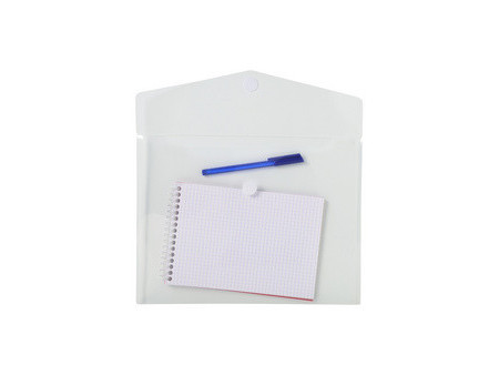 EXACOMPTA Pochette à documents, A4, PP, transparent