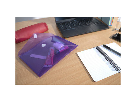 EXACOMPTA Pochette à documents, A5, PP, assorti