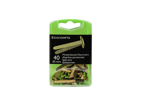 EXACOMPTA Attache parisienne, en laiton, 24 mm