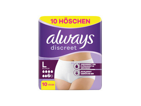 always discreet Culotte pour fuites urinaires Plus, taille M