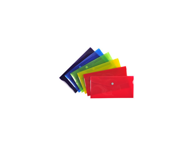 EXACOMPTA Pochette à documents Iderama, format long, assorti