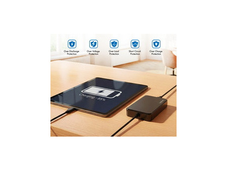 LogiLink Bloc d'alimentation universel avec câble USB-C