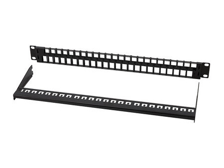LogiLink Panneau de brassage Keystone 19', non garni