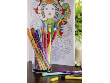 STABILO Feutre Pen 68, étui en plastique de 20