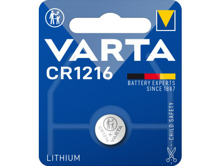 VARTA Pile bouton au lithium 'Electronics', CR1216, 3 V