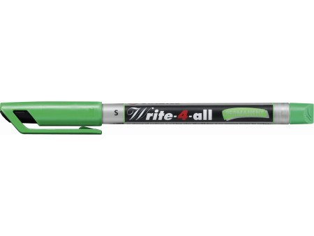 STABILO Marqueur permanent Write-4-all, S, vert